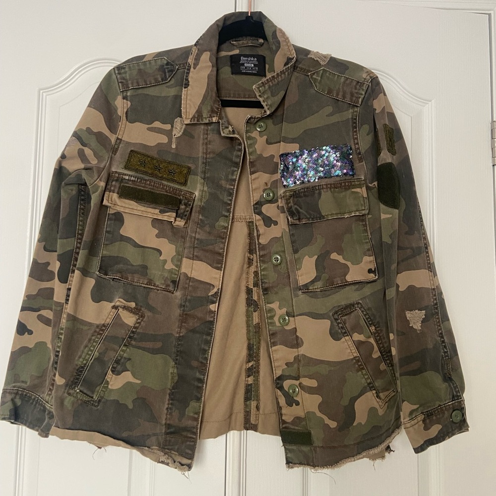 BERKSHA Camo Jacket